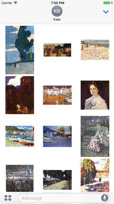 Wassily Kandinsky Artworks Stickers screenshot 2
