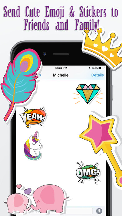 myCUTEMOJI - Emojis and Stickers screenshot 3