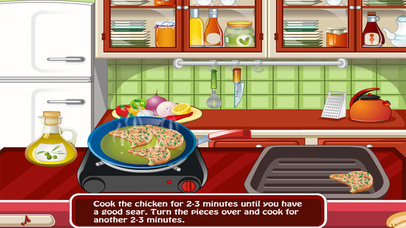 العاب طبخ دجاج مع ماما سارة - العاب طبخ بنات screenshot 4