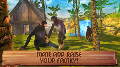 Chimpanzee Monkey Simulator: Jungle Survival screenshot 4