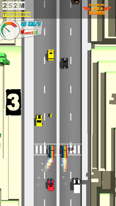Car Racing - 2Cars 3D screenshot 4