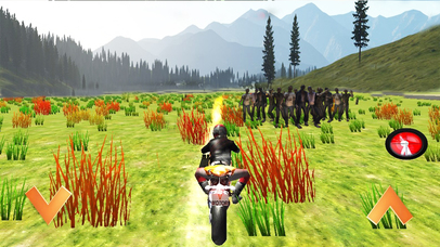 Moto Zombie Shoot:Zombie War on Road screenshot 3