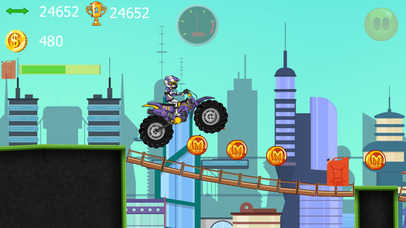 Monster Bike Blaze Race screenshot 3