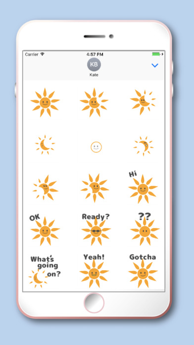 Solar Eclipse Cute Sun Emoji screenshot 2