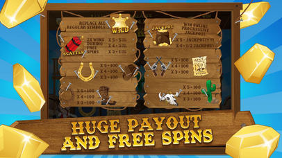 Horseshoe Casino - Cowboy Slots Machine with Bonus screenshot 4