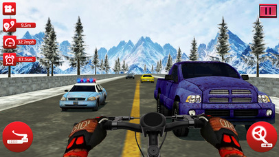 Bicycle Stunt Rider - Endless Traffic Racer screenshot 3