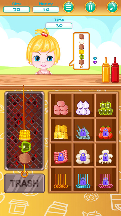Beauty barbecue shop - Barbecue Cooking Game screenshot 4