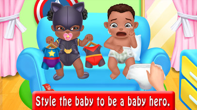 Newborn Baby Captain Underpants - Baby Care Games screenshot 3