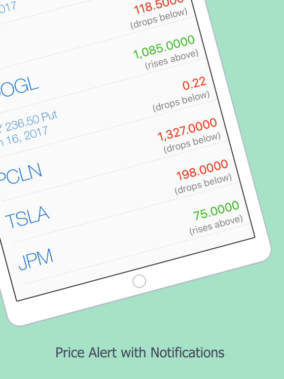 Stock options watchlist