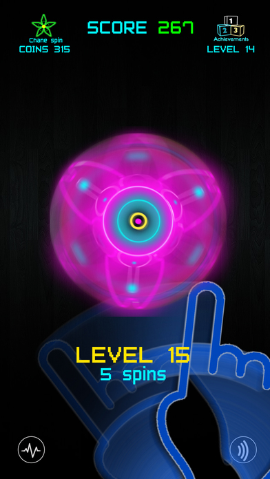 Neon: King of Fidget Spinners screenshot 2