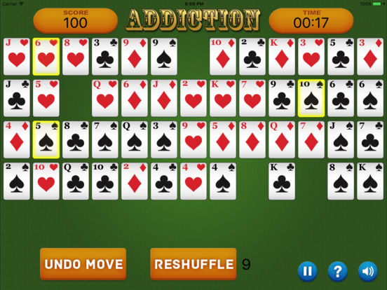 addiction solitaire directions
