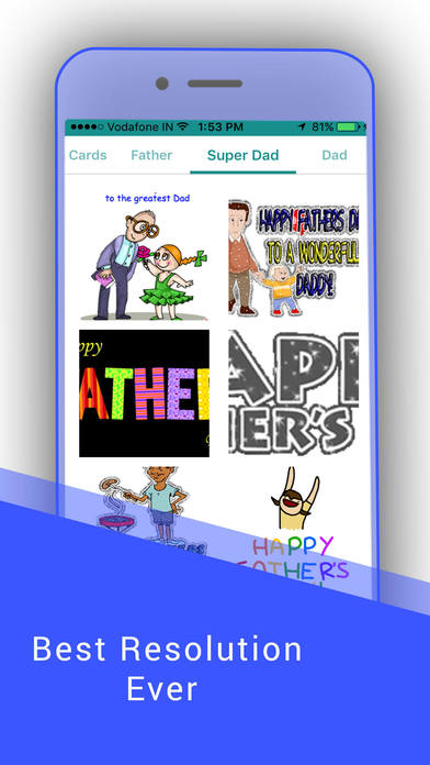 Father Day Greeting Cards : Father's Day GIF Wish screenshot 3