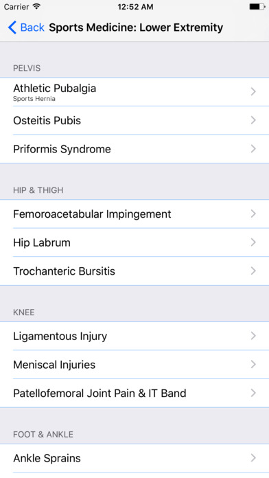 Pocket Physical Medicine & Rehabilitation screenshot 2