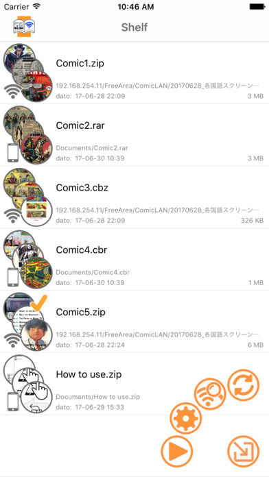 ComicLAN - NAS Streaming Comic Reader! screenshot 2