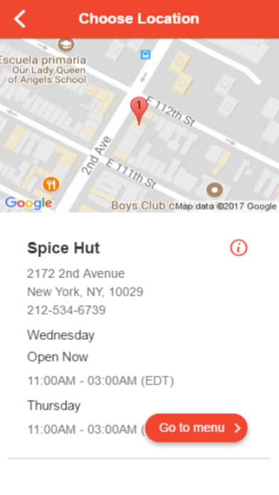 Spice Hut Ordering screenshot 2