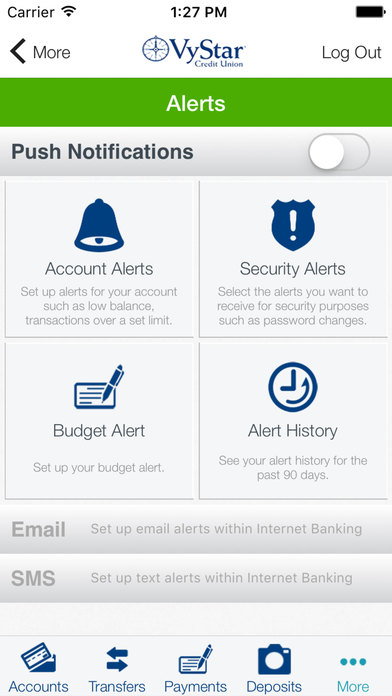 VyStar Mobile Banking for iPhone screenshot 4