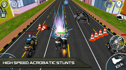 Modern Bike Attack Race 2 - Motorbikes Rally screenshot 4