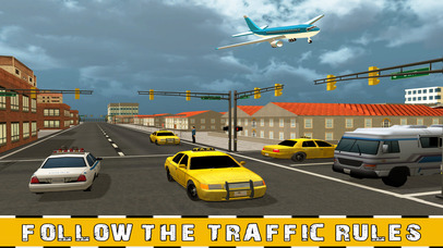 Taxi driver sim: Cab parking simulation screenshot 3