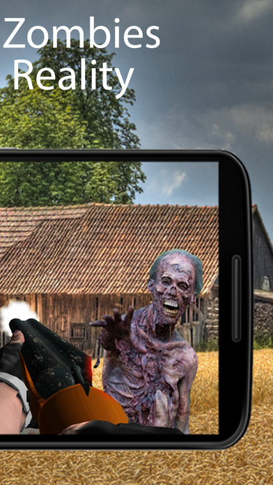 Zombie Shooter Augmented Reality: Dead Edition screenshot 2