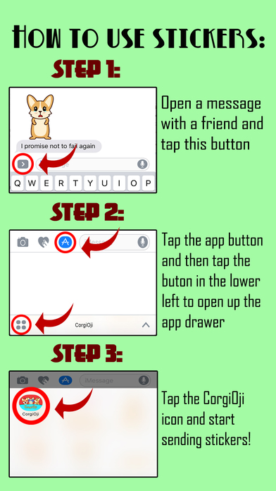 CorgiOji: Corgi Emojis & Stickers Pack Pro screenshot 4
