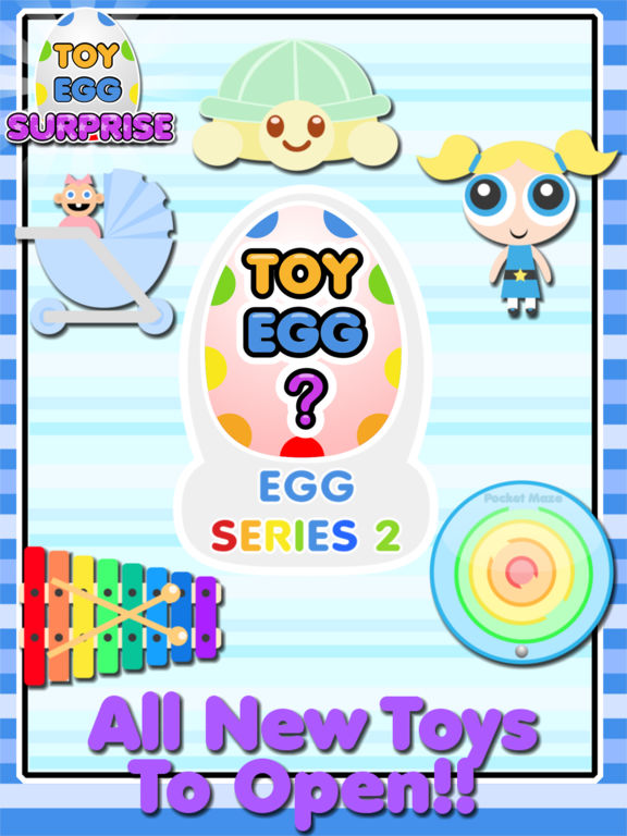 Toy Egg Surprise – Fun Toy Prize Collecting Game на iPad