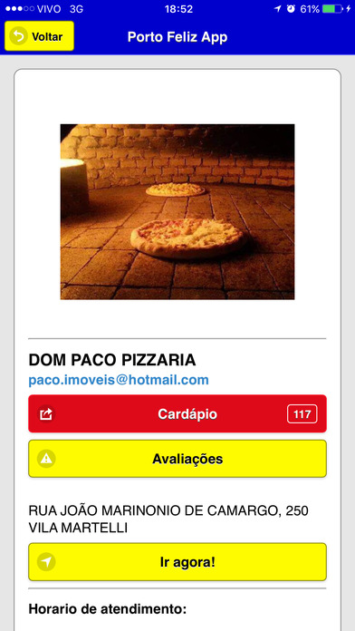 Porto Feliz App screenshot 3