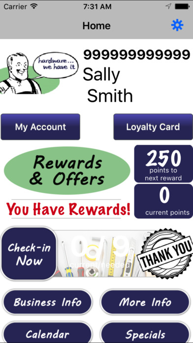 Frentz & Sons Rewards screenshot 2