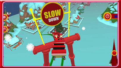 Christmas Extreme Roller Coaster 3D - Pro screenshot 2