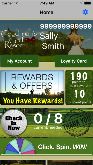 Coachman's Rewards screenshot 2
