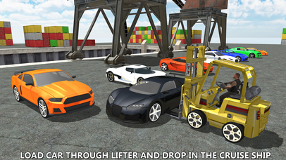 Car Lifter Cargo Delivery 2017 screenshot 4