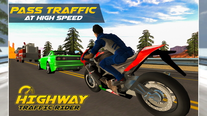 Highway Traffic Rider : Motorbike Rider screenshot 2