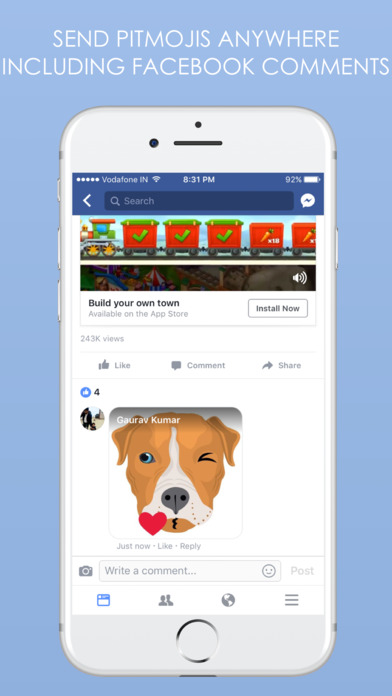 PitMojis - Pit Bull Emoji & Stickers screenshot 2