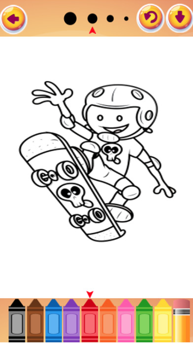 Sports Coloring Book Games for kids screenshot 3