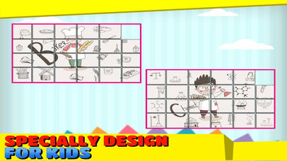 Slide Puzzles Learn Professions for Kids screenshot 2
