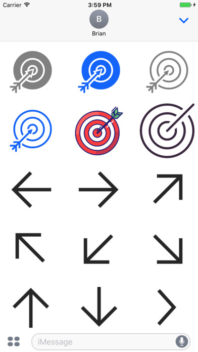 Arrow & Navigation Stickers screenshot 2