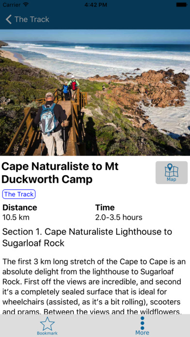 Cape to Cape Track Guide screenshot 3