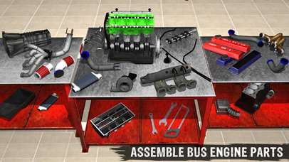 Big Bus Mechanic Simulator: Repair Engine Overhaul screenshot 3