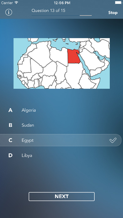 Blank world map quiz : Countries geograpy trivia screenshot 2