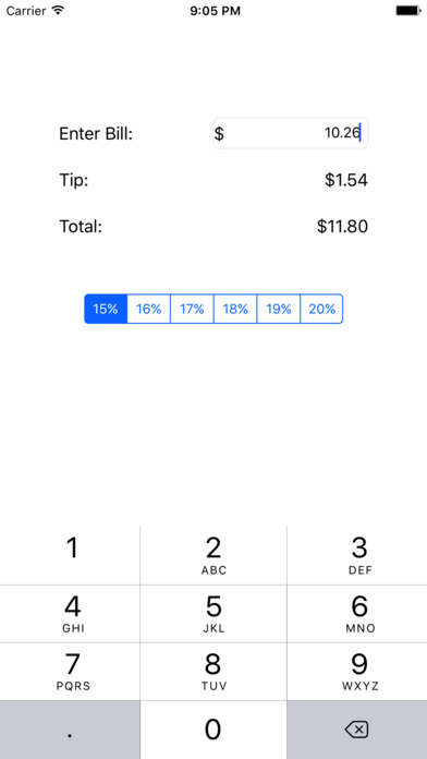 Simple - Tip Calculator screenshot 2