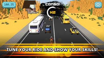 Traffic Jam Rider: Motor Race screenshot 2