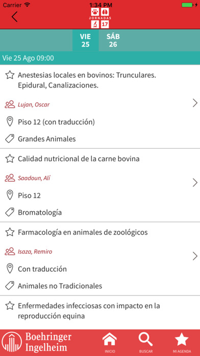 Jornadas CVPBA screenshot 2