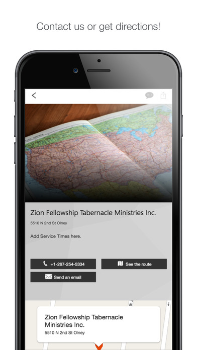 Zion Fellowship Tabernacle screenshot 2