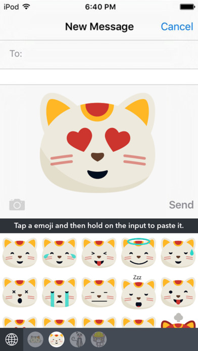 Kitty Emoji screenshot 2