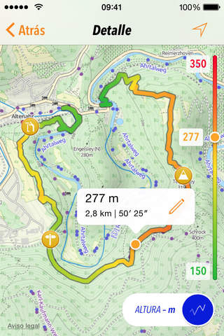 Trails · Outdoor GPS Logbook screenshot 2
