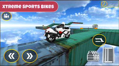 Crazy Motorbike Stunts: Extreme Sky Ride screenshot 4