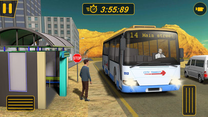 Real Public Transport - Urban Bus Simulator 2017 screenshot 3