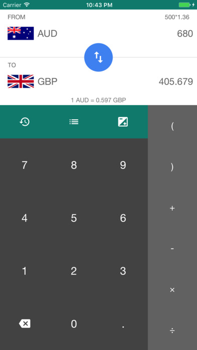 Currency Converter XR screenshot 4