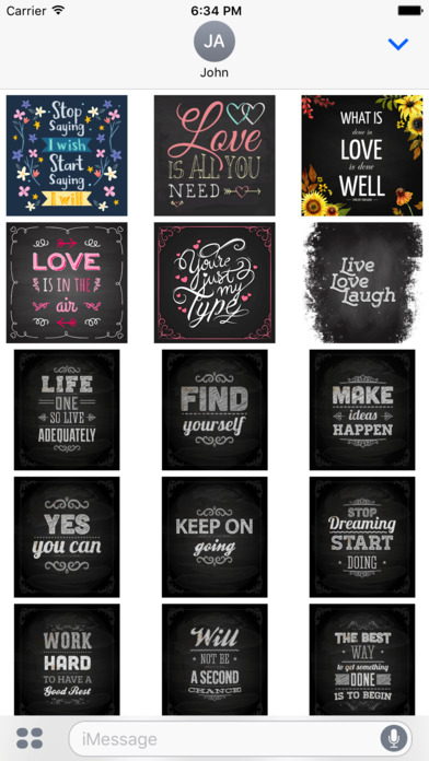 Chalkboard Quotes - Positive & Inspiration & Love screenshot 2