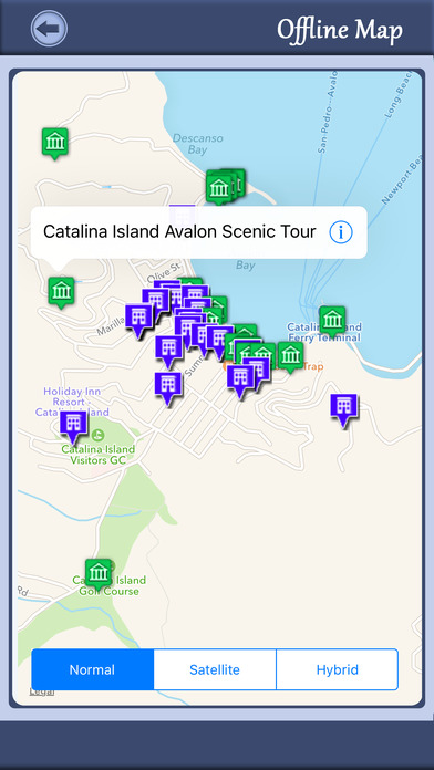 Santa Catalina Island Travel Guide & Offline Map screenshot 2