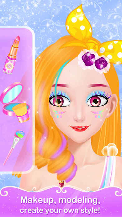 Princess Hair Salon - Girls Dream hairstyle Games screenshot 4